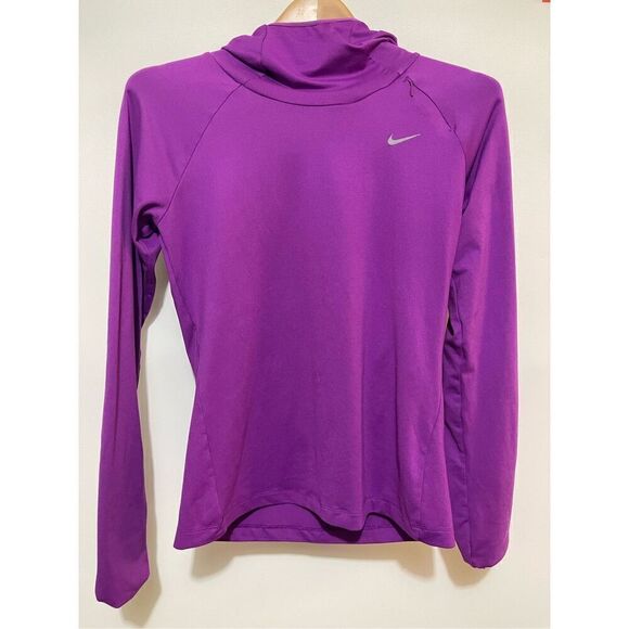 Nike Dri fit hooded active top - Picture 1 of 8